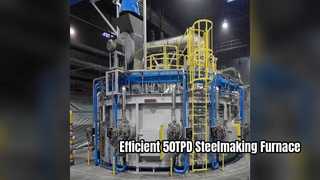 50TPD 電気炉の効率的な製鋼ソリューション