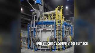 50TPD 電気炉の効率的な製鋼ソリューション