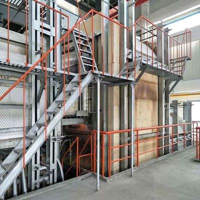 購入 Customized 380V End Fired Furnace Refractory Material Glass Furnace With Natural Gas Burner online manufacture