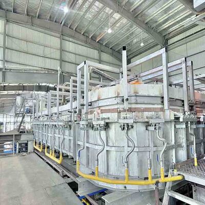 購入 10TPD 電動ガラス炉 エネルギーを節約するガラス溶融炉 online manufacture