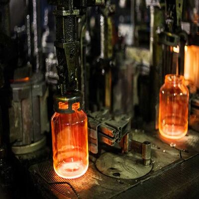 購入 カスタムサイズコンテナガラス製造ライン 380V ボトル成形機 online manufacture