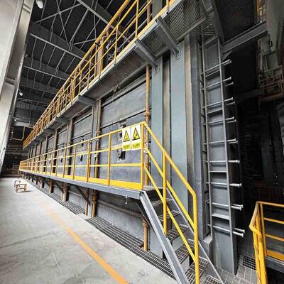 購入 カスタマイズ可能な容量の工業用ガラス炉耐火物炉 online manufacture