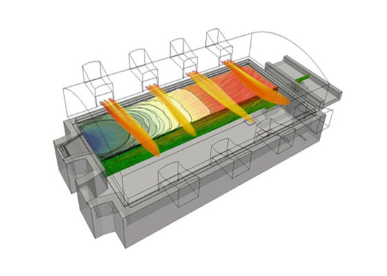 購入 処理し難い材料の50Tガラス溶ける炉をソーダ ライム online manufacture