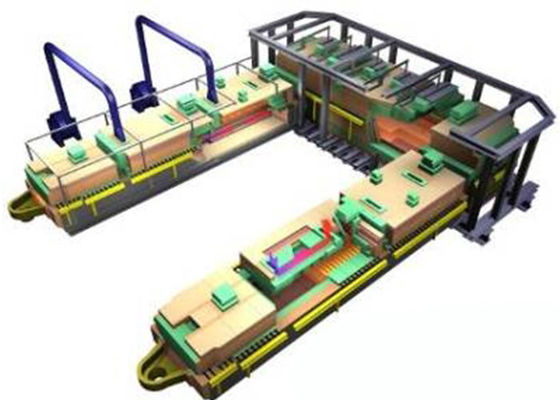 購入 50 Tpd ガラスの溶融炉 最期焼炉 先進的な省エネ設計 online manufacture